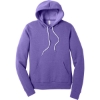Custom BELLA+CANVAS Unisex Sponge Fleece Pullover Hoodie. Heather Team Purple