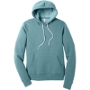 Custom BELLA+CANVAS Unisex Sponge Fleece Pullover Hoodie. Heather Blue Lagoon