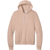 Custom BELLA+CANVAS Unisex Sponge Fleece Pullover Hoodie. Peach Orange