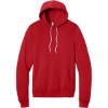 Custom BELLA+CANVAS Unisex Sponge Fleece Pullover Hoodie. Red