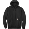 Custom Carhartt Midweight Hooded Sweatshirt. Black