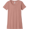 Custom Next Level Apparel Womens Ideal Tee Desert Pink