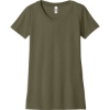 Custom Next Level Apparel Womens Ideal Tee Military Green