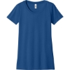 Custom Next Level Apparel Womens Ideal Tee Royal Blue