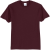 Custom Port & Co Core Blend Tee. Athletic Maroon Red