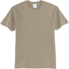 Custom Port & Co Core Blend Tee. Desert Sand Beige