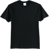 Custom Port & Co Core Blend Tee. Jet Black