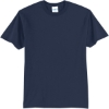 Custom Port & Co Core Blend Tee. Navy Blue