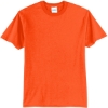 Custom Port & Co Core Blend Tee. Safety Orange