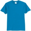 Custom Port & Co Core Blend Tee. Sapphire Blue