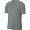 Custom Sport-Tek PosiCharge Competitor Tee. Grey Concrete