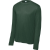 Custom Sport-Tek Long Sleeve PosiCharge Competitor Tee. Forest Green