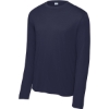 Custom Sport-Tek Long Sleeve PosiCharge Competitor Tee. True Navy Blue
