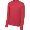 Custom Sport-Tek Long Sleeve PosiCharge Competitor Tee. True Red