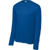 Custom Sport-Tek Long Sleeve PosiCharge Competitor Tee. True Royal Blue
