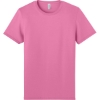Custom Jerzees Unisex Premium Combed Ring Spun Cotton Tee Bubblegum Pink