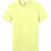 Custom Jerzees Unisex Premium Combed Ring Spun Cotton Tee Celery Juice Yellow