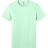 Custom Jerzees Unisex Premium Combed Ring Spun Cotton Tee Mint To Be Green