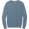 Custom Comfort Colors Lightweight Crewneck Sweatshirt Blue Jean