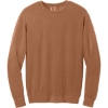 Custom Comfort Colors Lightweight Crewneck Sweatshirt Yam Brown