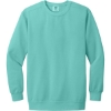Custom COMFORT COLORS Ring Spun Crewneck Sweatshirt. Chalky Mint Green