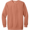 Custom COMFORT COLORS Ring Spun Crewneck Sweatshirt. Terracotta Red