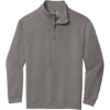 Custom COMFORT COLORS Ring Spun 1/4-Zip Sweatshirt. Grey