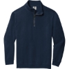 Custom COMFORT COLORS Ring Spun 1/4-Zip Sweatshirt. True Navy Blue