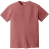 Custom COMFORT COLORS Heavyweight Ring Spun Tee. Crimson Red