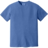 Custom COMFORT COLORS Heavyweight Ring Spun Tee. Flo Blue