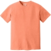 Custom COMFORT COLORS Heavyweight Ring Spun Tee. Melon Orange