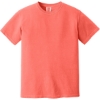 Custom COMFORT COLORS Heavyweight Ring Spun Tee. Neon Red Orange
