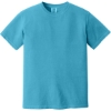 Custom COMFORT COLORS Heavyweight Ring Spun Tee. Sapphire Blue