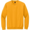 Custom Gildan Heavy Blend Crewneck Sweatshirt. Gold
