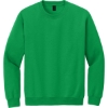 Custom Gildan Heavy Blend Crewneck Sweatshirt. Irish Green
