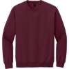 Custom Gildan Heavy Blend Crewneck Sweatshirt. Maroon Red
