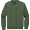 Custom Gildan Heavy Blend Crewneck Sweatshirt. Military Green