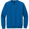 Custom Gildan Heavy Blend Crewneck Sweatshirt. Neon Blue