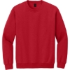Custom Gildan Heavy Blend Crewneck Sweatshirt. Red