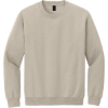 Custom Gildan Heavy Blend Crewneck Sweatshirt. Sand Beige