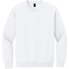 Custom Gildan Heavy Blend Crewneck Sweatshirt. White
