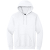 Custom Gildan - Heavy Blend Hooded Sweatshirt. White