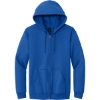Custom Gildan - Heavy Blend Full-Zip Hooded Sweatshirt. Royal Blue