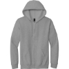 Custom Gildan - Heavy Blend Full-Zip Hooded Sweatshirt. Sport Grey