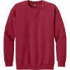 Custom Gildan Hammer Maxweight Crewneck Sweatshirt Cherry Red