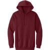 Custom Gildan Hammer Maxweight Hooded Sweatshirt Garnet Red