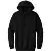 Custom Gildan Hammer Maxweight Hooded Sweatshirt Pitch Black