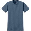 Custom Gildan - Ultra Cotton 100% US Cotton T-Shirt. Heathered Indigo Blue