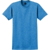 Custom Gildan - Ultra Cotton 100% US Cotton T-Shirt. Heathered Sapphire Blue