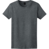 Custom Gildan Womens Ultra Cotton 100% US Cotton T-Shirt. Dark Heather Gray